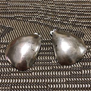 Sterling Silver Teardrop vintage earrings